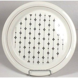 Arabia Finland Kartano round platter, Esteri Tomula Vintage Scandinavian Modern